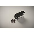 Tea infuser with hook, black