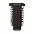Tea infuser with hook, black