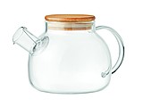 Teapot in borosilicate glass
