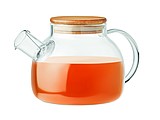 Teapot in borosilicate glass