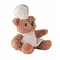 Teddy bear plush chef, white