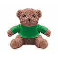 Teddy bear with t-shirt, green