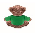 Teddy bear with t-shirt, green