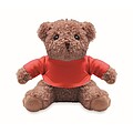 Teddy bear with t-shirt, red