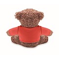 Teddy bear with t-shirt, red