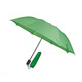 Telescope collapsible umbrella, green