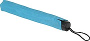 Telescope collapsible umbrella, light blue