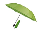 Telescope collapsible umbrella, light green
