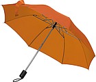 Telescope collapsible umbrella, orange