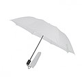 Telescope collapsible umbrella, white