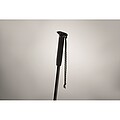 Telescopic walking pole, black