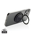Terra Magnetic RCS rplastic magnetic phone holder with ring, grey
