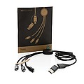Terra RCS recycled aluminum 120 cm 6-in-1 cable