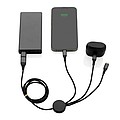 Terra RCS recycled aluminum 120 cm 6-in-1 cable