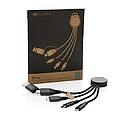 Terra RCS recycled aluminum 6-in-1 charging cable