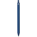 Thalaasa A5 ocean-bound hard cover notebook with ballpoint pen, ocean blue