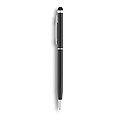 Thin metal stylus pen black