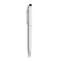 Thin metal stylus pen white