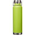 Thor 650 ml copper vacuum insulated sport bottle, lime green