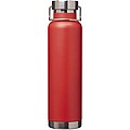 Thor 650 ml copper vacuum insulated sport bottle, red