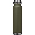 Thor 650 ml RCS recycled stainless steel copper vacuum insulated water bottle, forest green
