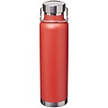 Thor 650 ml RCS recycled stainless steel copper vacuum insulated water bottle, red