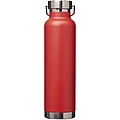 Thor 650 ml RCS recycled stainless steel copper vacuum insulated water bottle, red