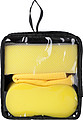 Three piece car wash set.Yellow