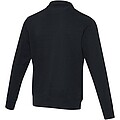 Tin unisex Aware™ recycled quarter zip sweater, navy