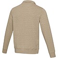 Tin unisex Aware™ recycled quarter zip sweater, oatmeal