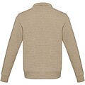Tin unisex Aware™ recycled quarter zip sweater, oatmeal