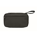 Toiletry bag 600D RPET, black