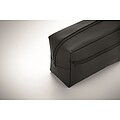 Toiletry bag in 600D RPET, black
