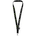 Tom recycled PET lanyard with breakaway closure