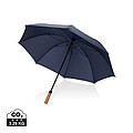 Tony Aware™ RPET 30 inch acacia auto open umbrella, navy