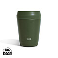 Topl Recycled Steel To Go Tumbler Patented 360 Lid 235ml, green
