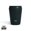 Topl Recycled Steel To Go Tumbler Patented 360 Lid 235ml, grey