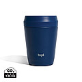 Topl Recycled Steel To Go Tumbler Patented 360 Lid 235ml, navy