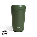 Topl Recycled Steel To Go Tumbler Patented 360 Lid 354ml, green