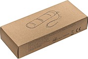 Torch with 3 batteries in a box*, black