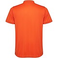 Tormo short sleeve mens polo, fire orange