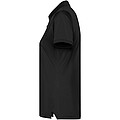 Tormo short sleeve womens polo, solid black