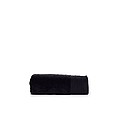 Towel DELUX 50x100 cm, black