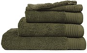 Towel DELUX 70x140 cm, olive green