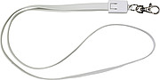TPE lanyard and charging cable in one.