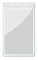 Transparent badge 7,5cmx12,5cm
