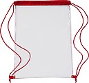 Transparent drawstring backpack (PVC)