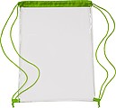 Transparent drawstring backpack (PVC)