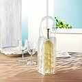 Transparent PVC cooler bag, transparent