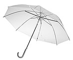 Transparent umbrella.White